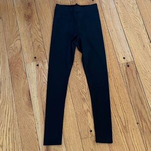H&M Classic Black Ribbed Leggings